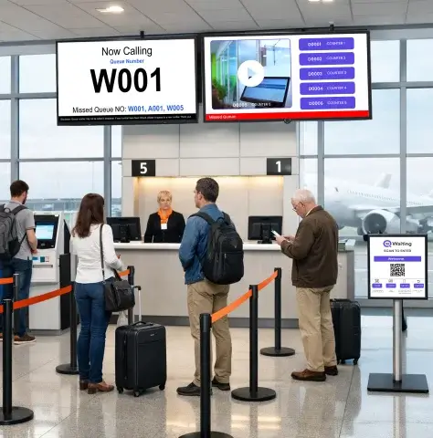 Airport Queue Management System