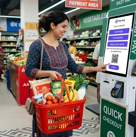 Retail Queue Management System